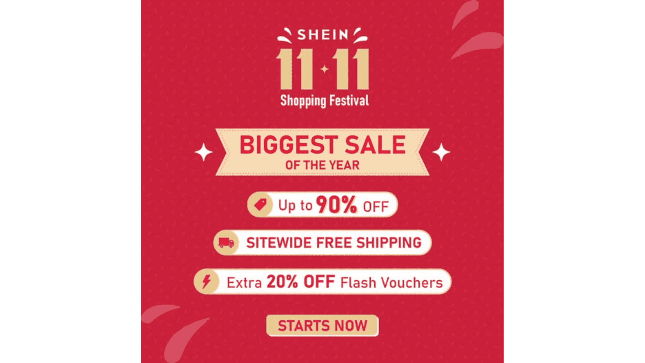 Black Friday sale de Shein