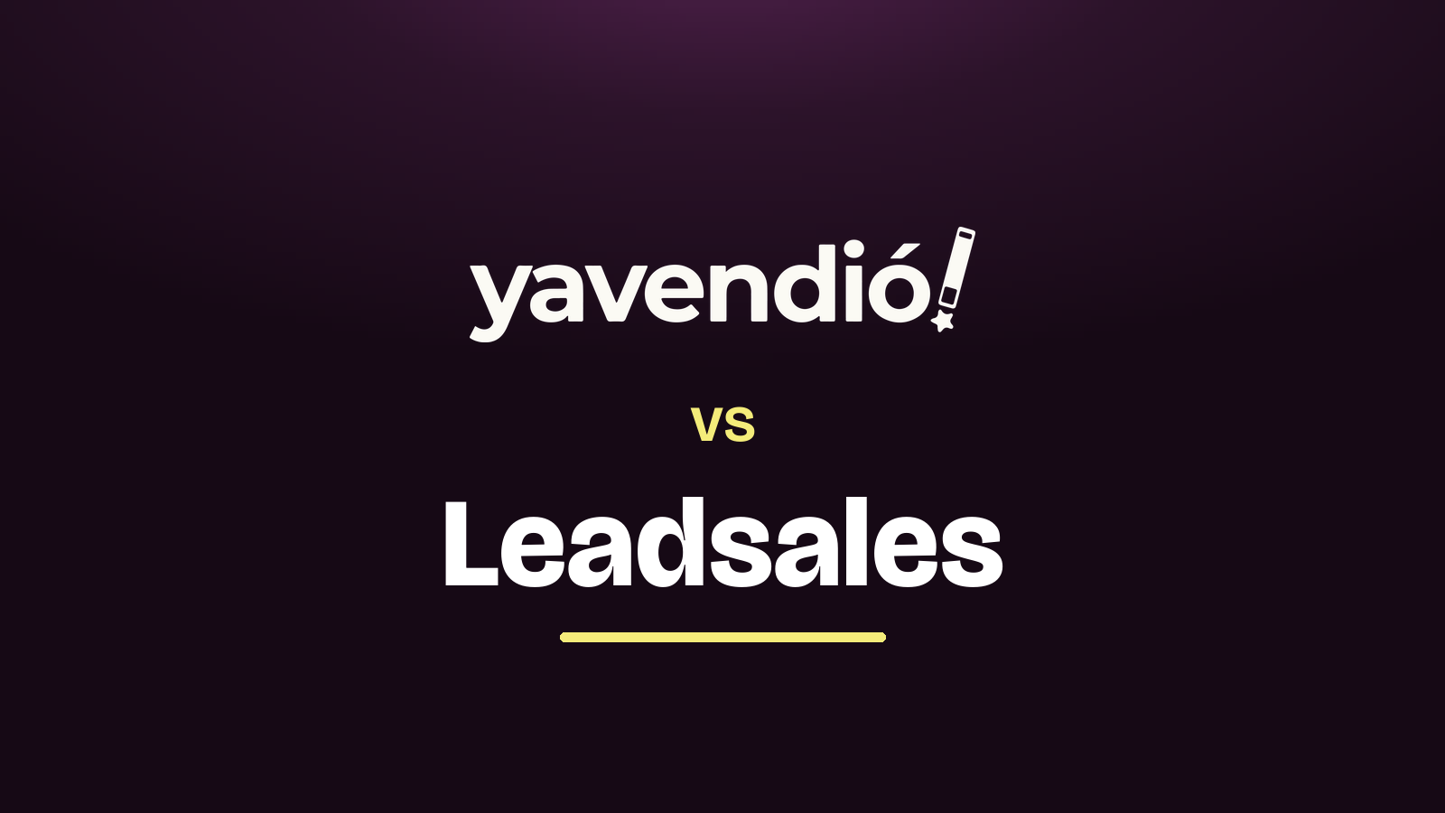 yavendió! vs Leadsales: which to choose for selling on WhatsApp
