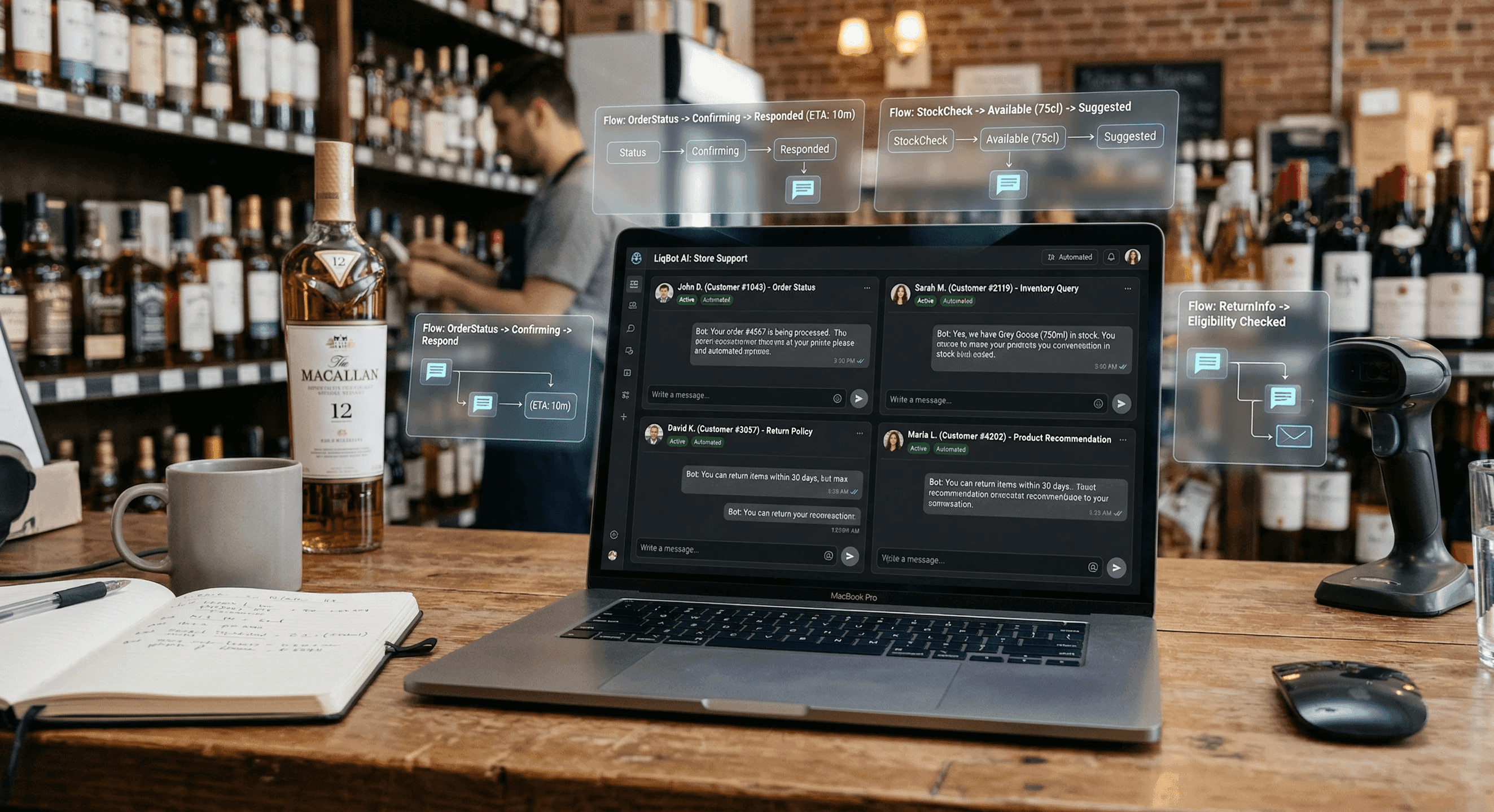 Don Chelero: de perder pedidos a vender más con cada mensaje. 🍷