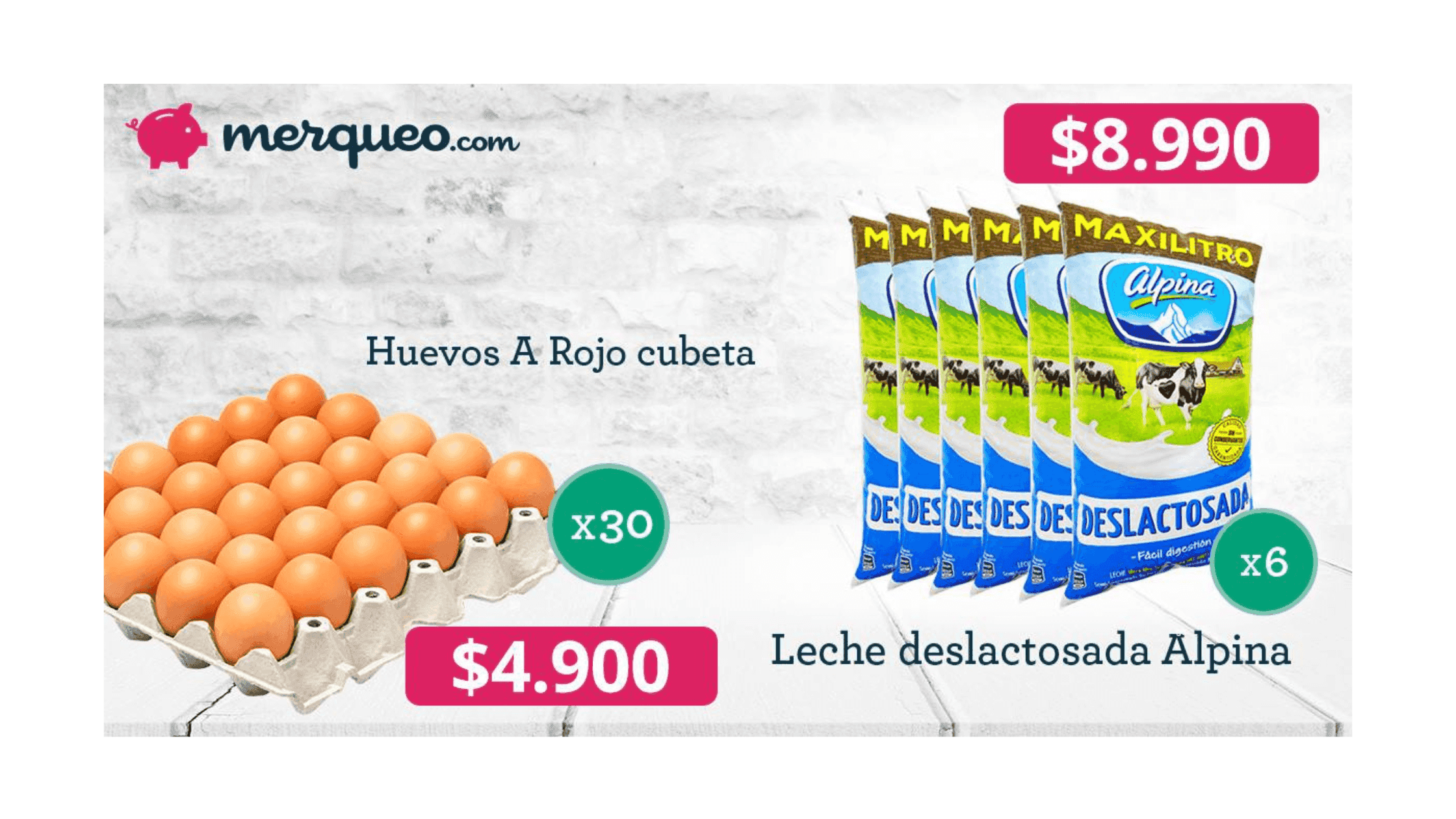 volume pricing promotion example from Merqueo